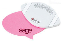 Large die-cut shaped notepads