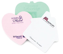 Small die-cut adhesive notes